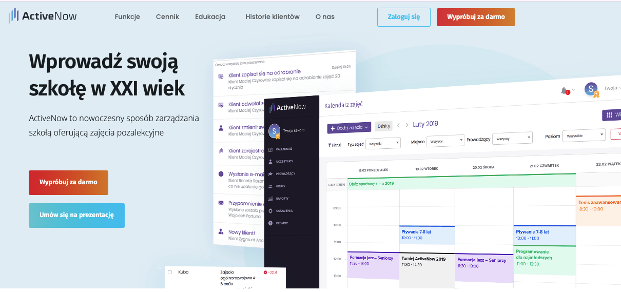 CRM dla szkoły językowej ActiveNow